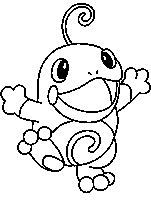 coloriage Pokemon bizarre